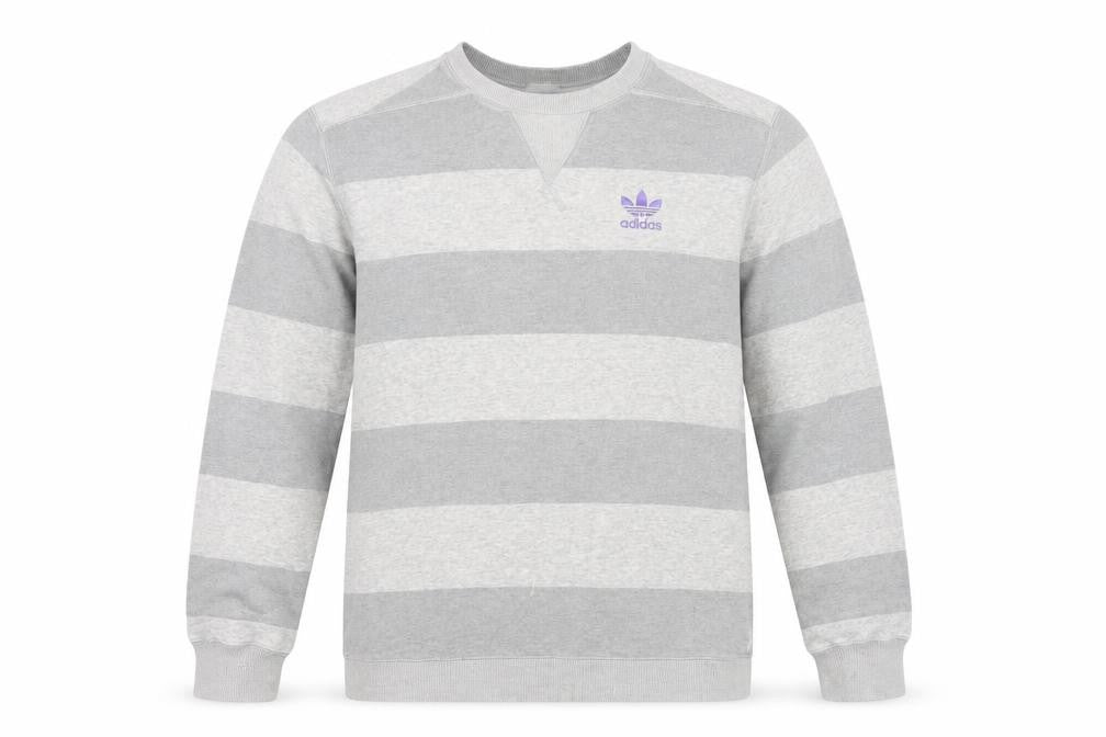 Mens UK Size S adidas Grey Pullover Sweatshirt