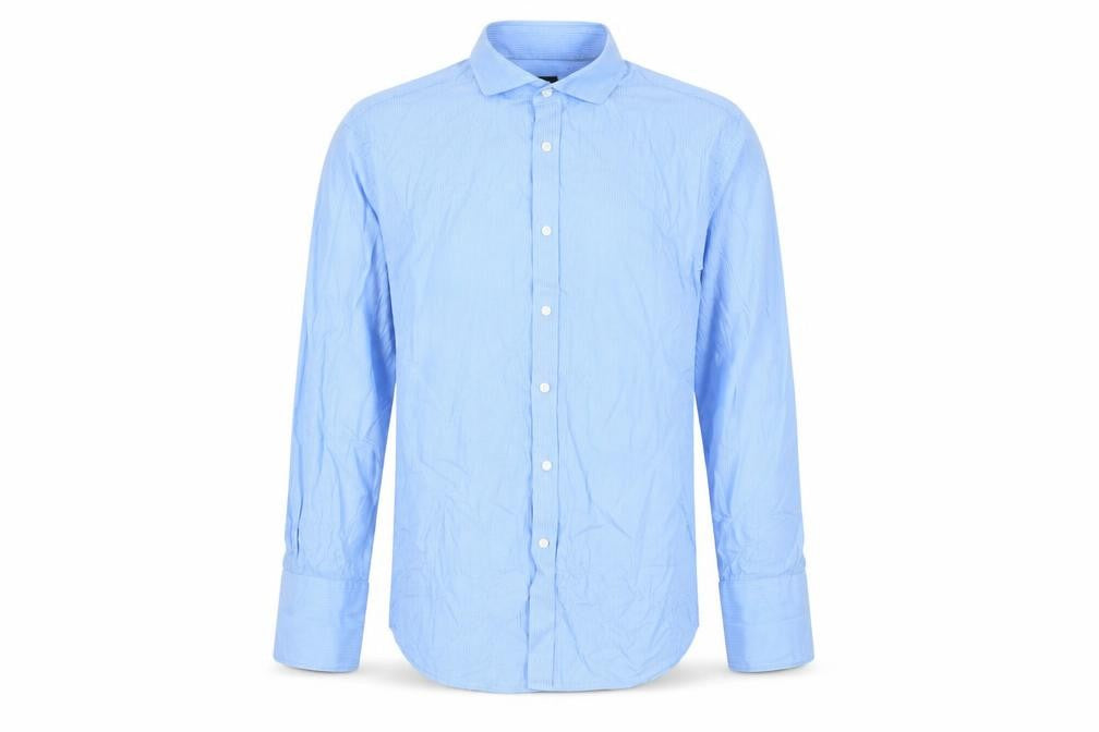 Mens UK Collar Size 16 Jaeger Smart Blue  Dress Shirt