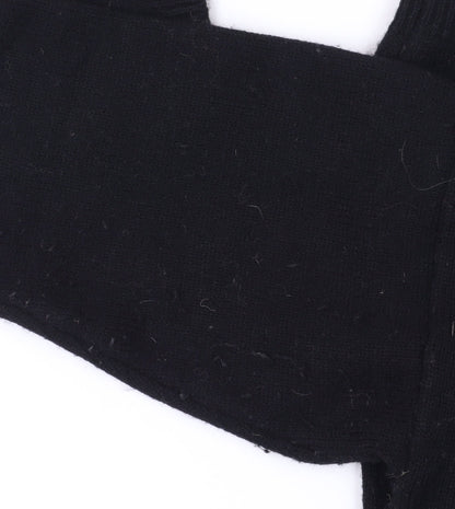 Rafaella Women's Black Embroidered Pullover Jumper Size M