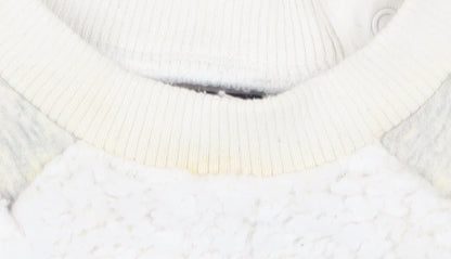 Joules Unisex Baby White Bear Jumper 3-6 Months Pullover