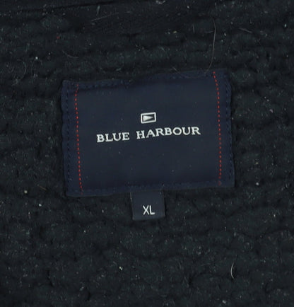 Marks and Spencer Men's Grey XL Full Zip Jumper