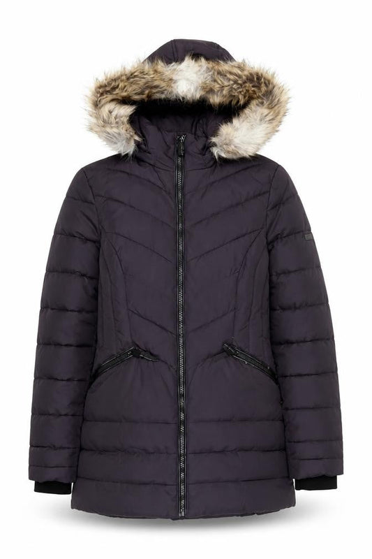 Womens UK Size XS Centigrade Black Puffer Jacket
