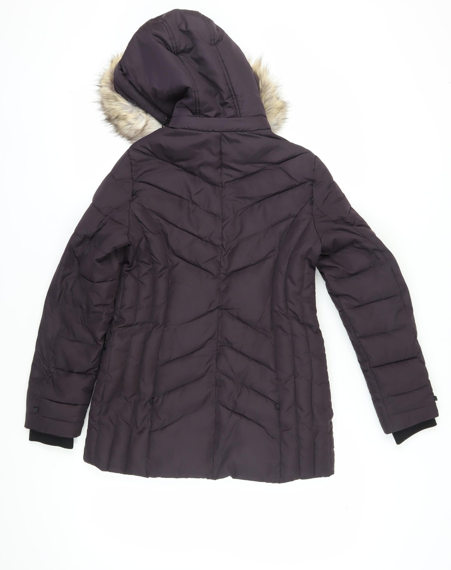 Womens UK Size XS Centigrade Black Puffer Jacket