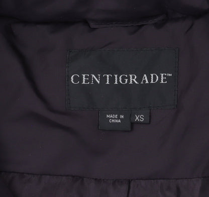 Womens UK Size XS Centigrade Black Puffer Jacket