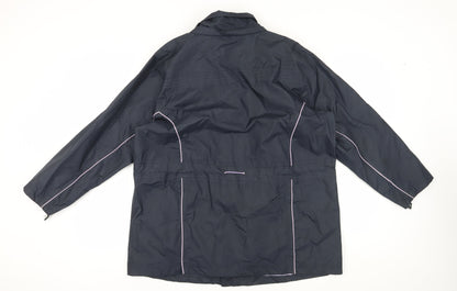 Womens UK Size L Bm Casual Black Basic Jacket