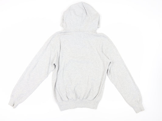 Unisex Adults UK Size S Hard Rock Cafe Grey Pullover Hoodie