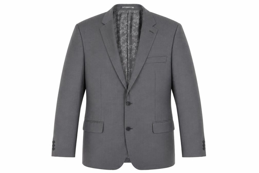 Mens UK Size Regular Pierre Cardin Regular Grey Suit Jacket