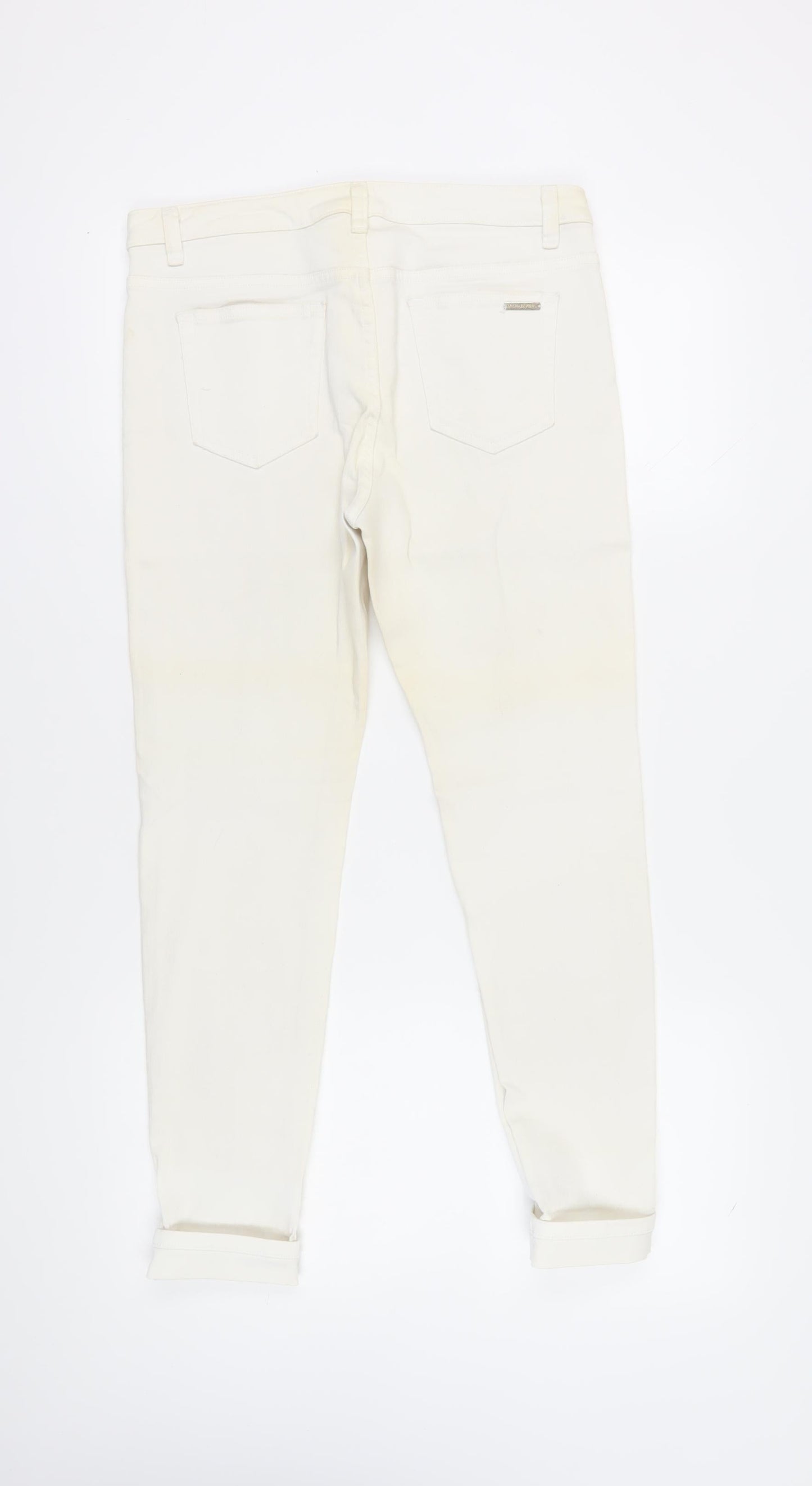 Michael Kors Women's Ivory Skinny Jeans, Size 8