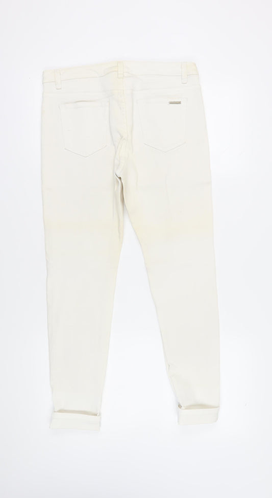Michael Kors Women's Ivory Skinny Jeans, Size 8