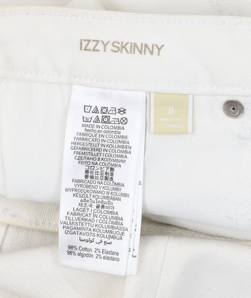 Michael Kors Women's Ivory Skinny Jeans, Size 8