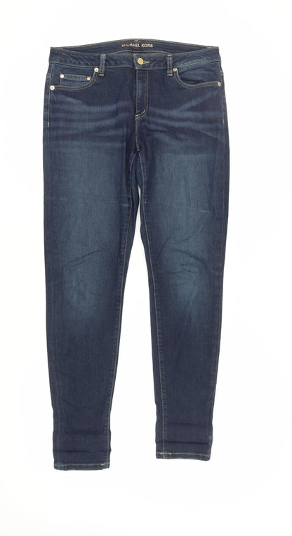 Michael Kors Women's Blue Skinny Jeans Size 6