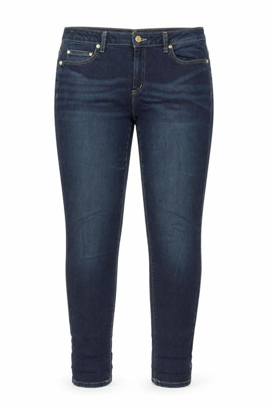 Front view of Michael Kors Women's Blue Skinny Jeans, size 6