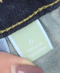 Michael Kors Women's Blue Skinny Jeans Size 6