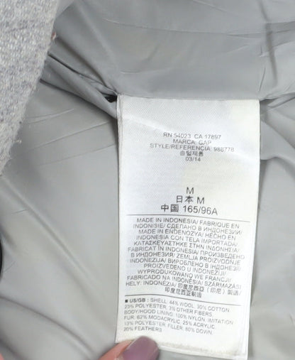 Gap Women’s Grey Hooded Puffer Waistcoat M