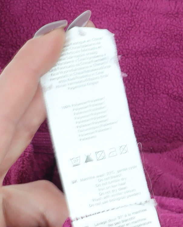 Gelert Women's Purple Fleece Jacket Size 12