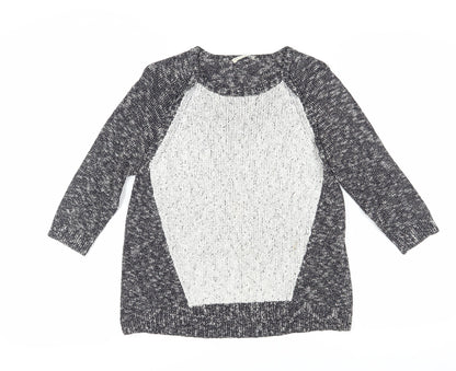 Womens UK Size 8 Unknown Multicoloured Pullover Jumper