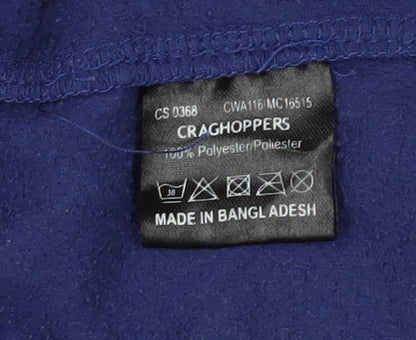 Craghoppers Women's Blue Fleece Pullover, Size 10