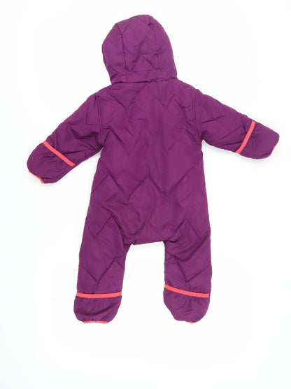 Hi Gear Unisex Purple Snowsuit, 12-18 Months, Winter Puffer