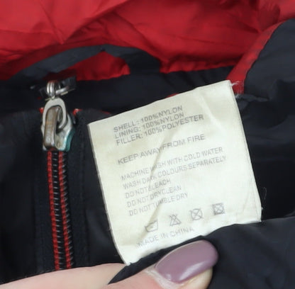 Mens UK Size XS Clinton Enterprises Black Puffer Jacket