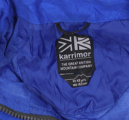 Karrimor Boys Black Puffer Jacket 11-12 Years Waterproof