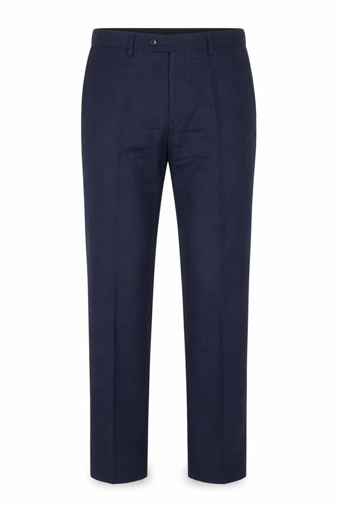Mens UK Size 32W 32L Charles Tyrwhitt Slim Fit Dress Pants Blue Trousers