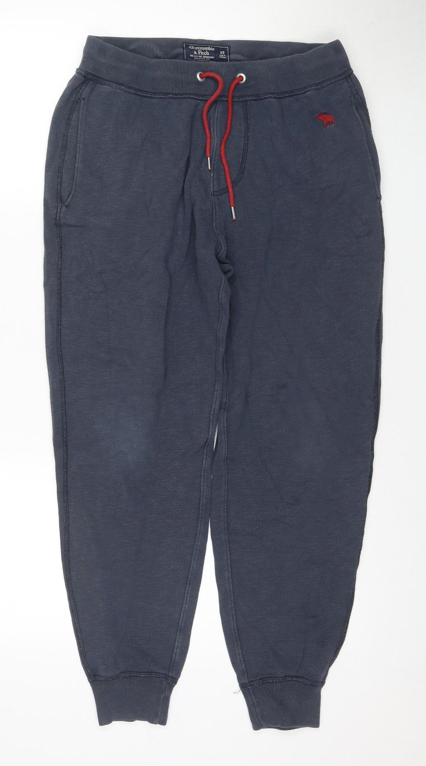 Abercrombie & Fitch Men's Blue XS Jogger Trousers