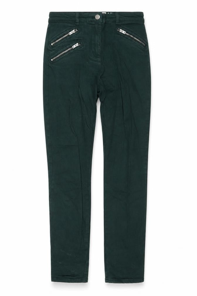 Womens UK Size 4 Gap Regular Fit Skinny Green Jeans