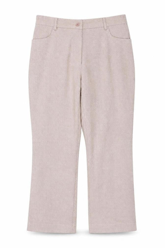 Womens UK Size 14 Cotton Traders  Casual Pink Trousers