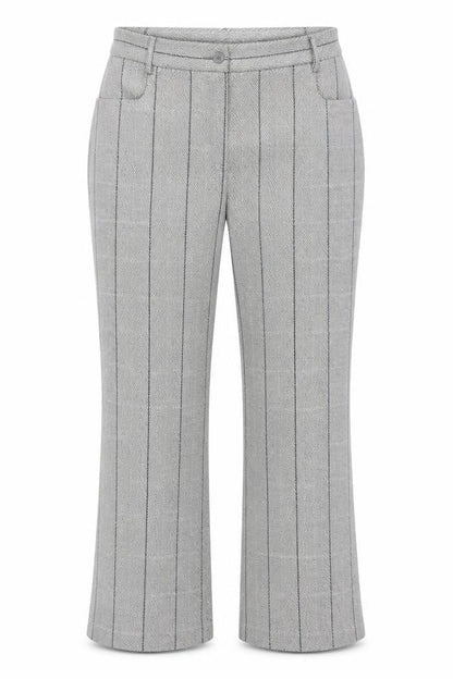Womens UK Size 14 Cotton Traders Regular Fit  Grey Trousers