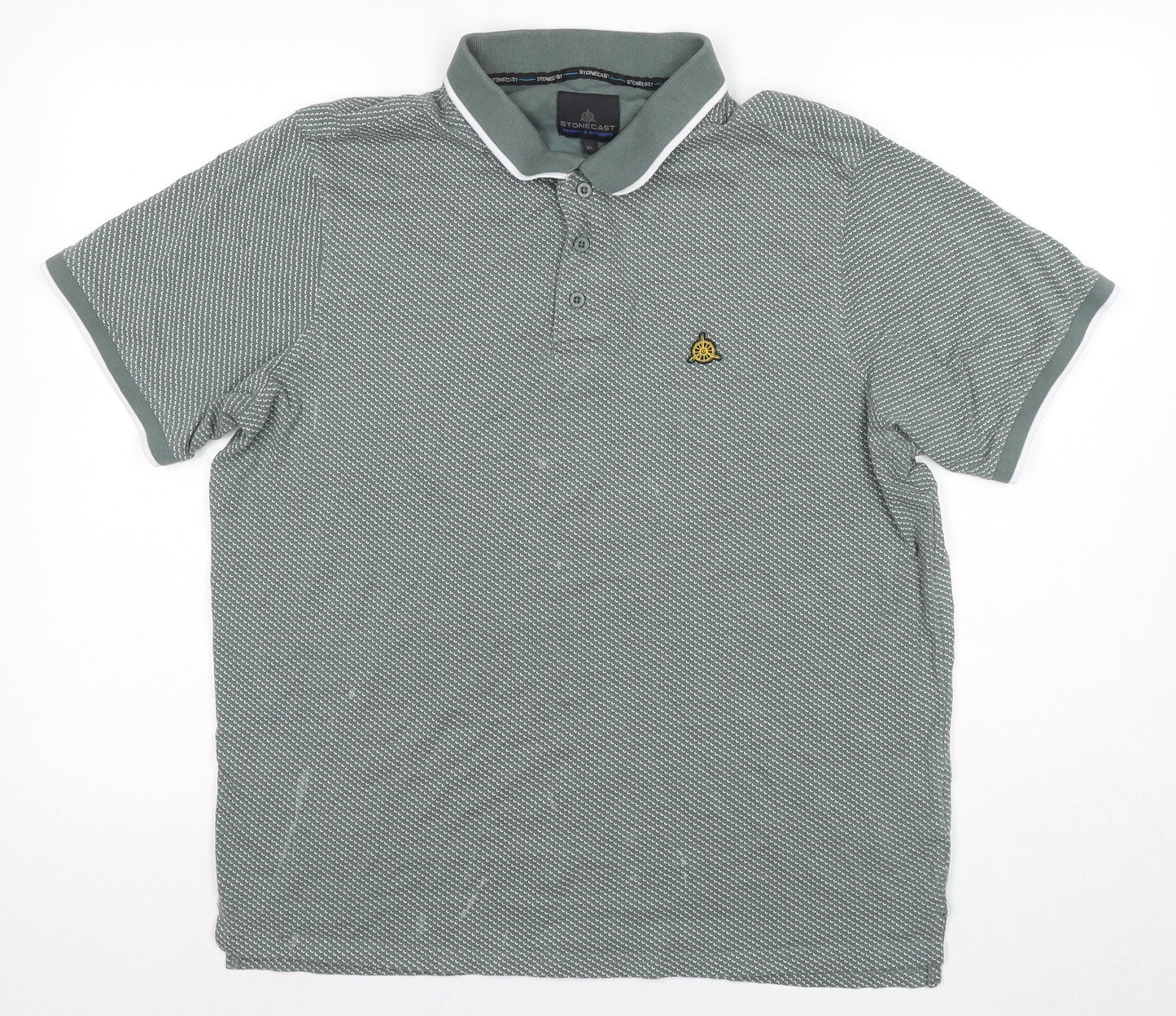 Stonecast Men's XL Cotton Polo, Short Sleeve