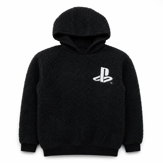 PlayStation Boys Black Pullover Hoodie 14-15 Years
