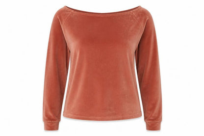 Womens UK Size 10 ASOS Brown Basic T-Shirt