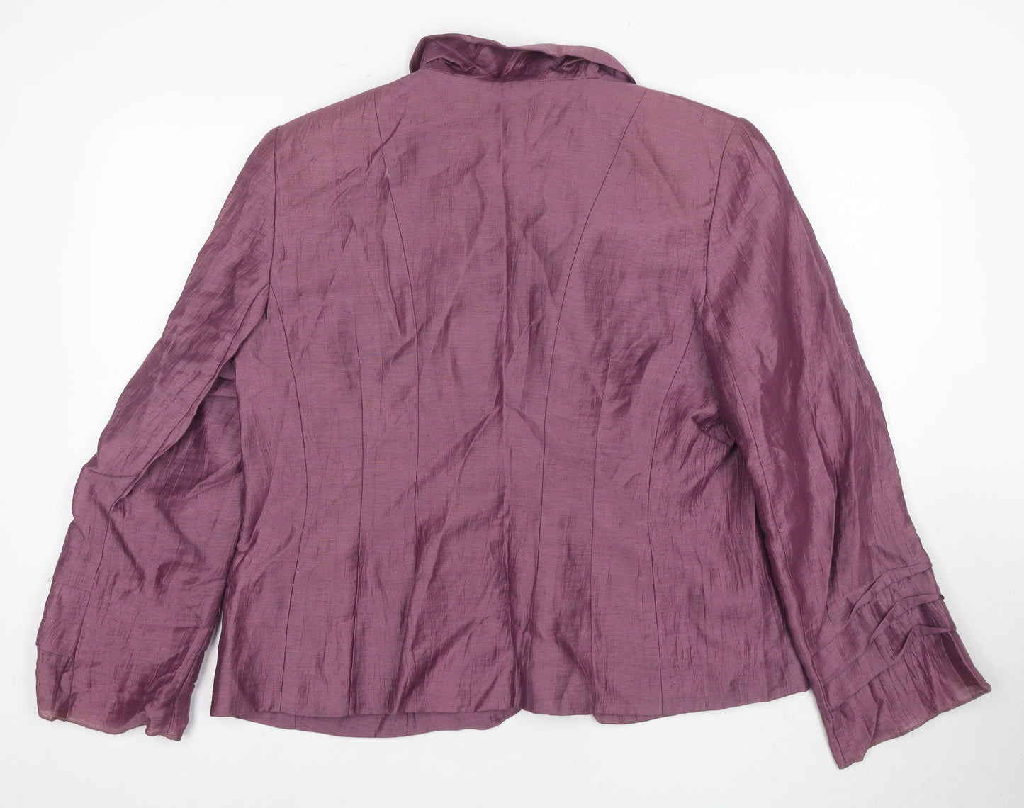 Womens UK Size 16 Personal Choice Purple Blazer