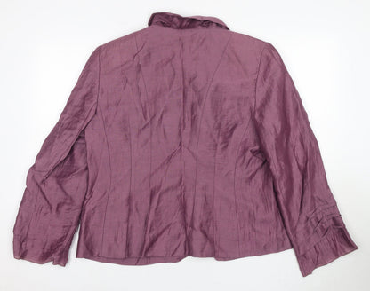 Womens UK Size 16 Personal Choice Purple Blazer