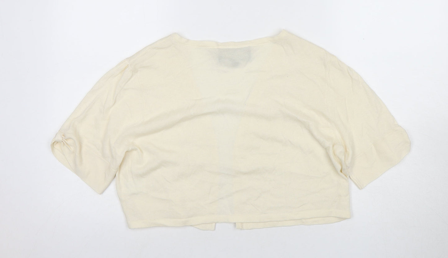 Fenn Wright Manson Women's Ivory Cardigan Size 18