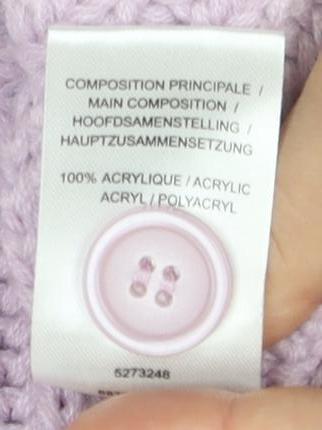 Damart Women's Purple V-Neck Cable-Knit Cardigan