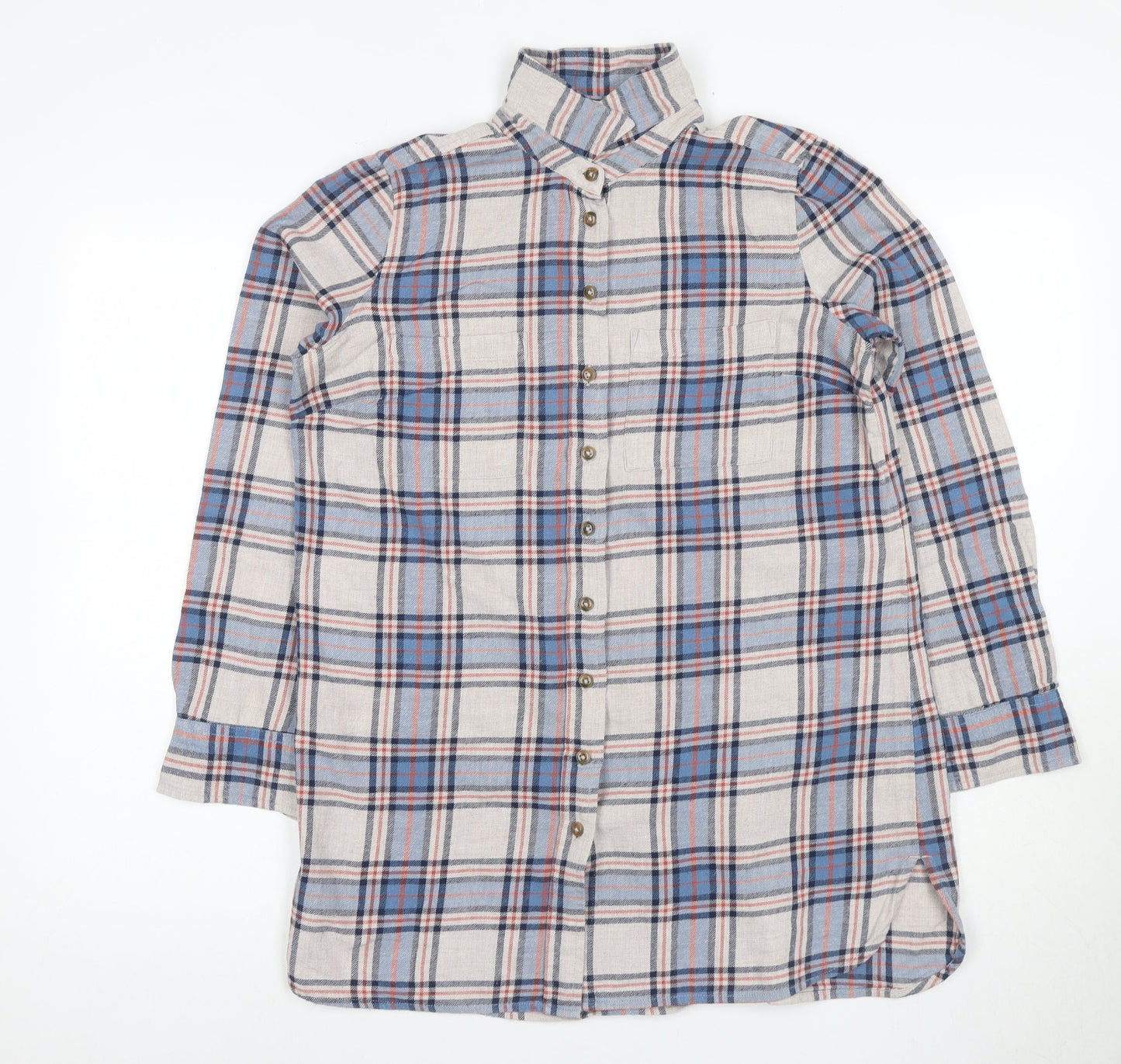 Womens UK Size 12 Fat Face Multicoloured  Button-Up
