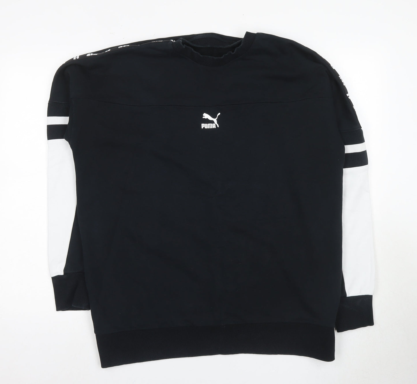 Mens UK Size L PUMA Black Pullover Sweatshirt