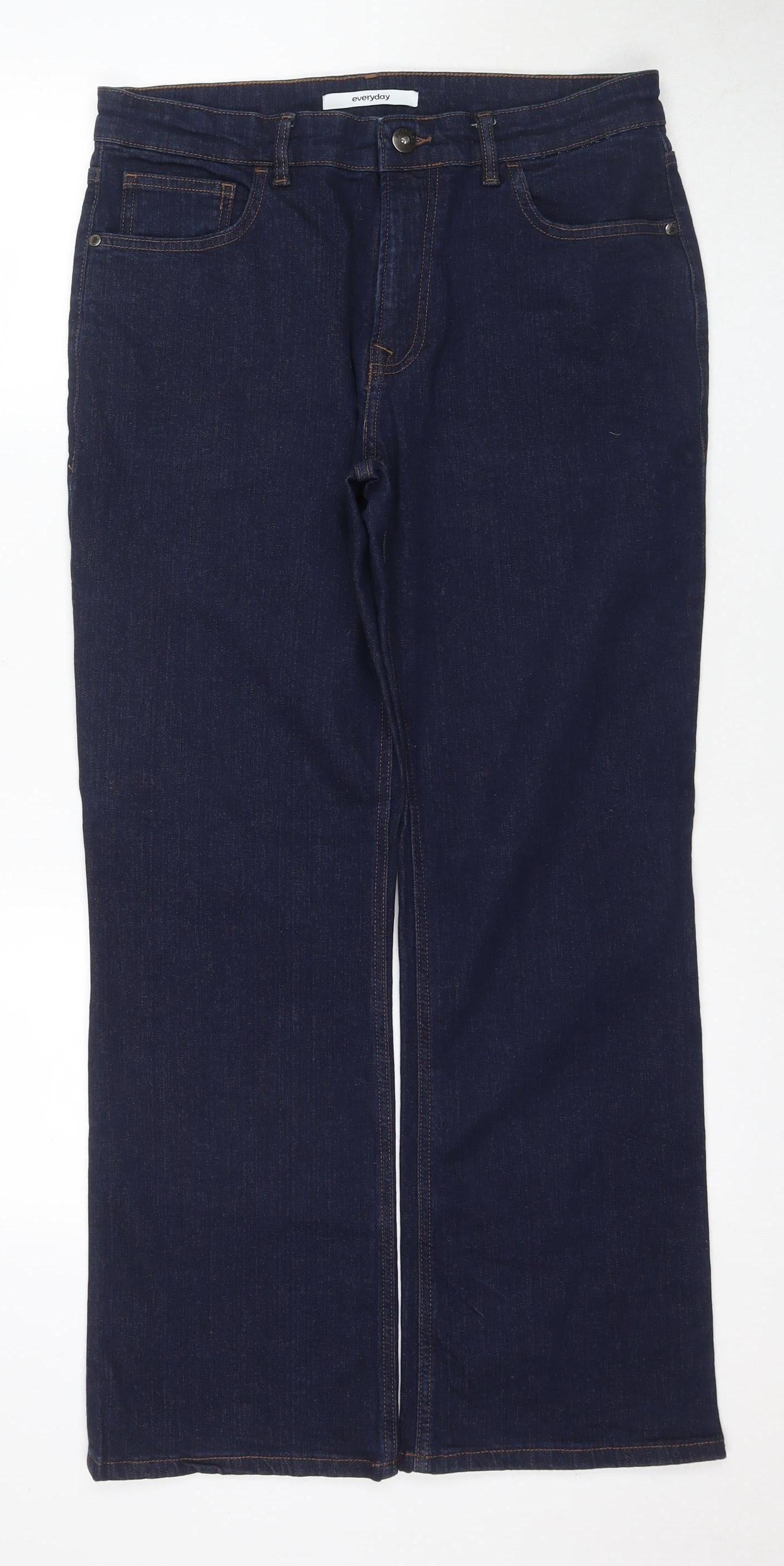 Everyday Men's Blue Straight Jeans 32SHORT