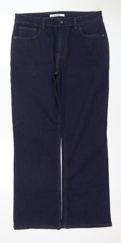 Everyday Men's Blue Straight Jeans 32SHORT