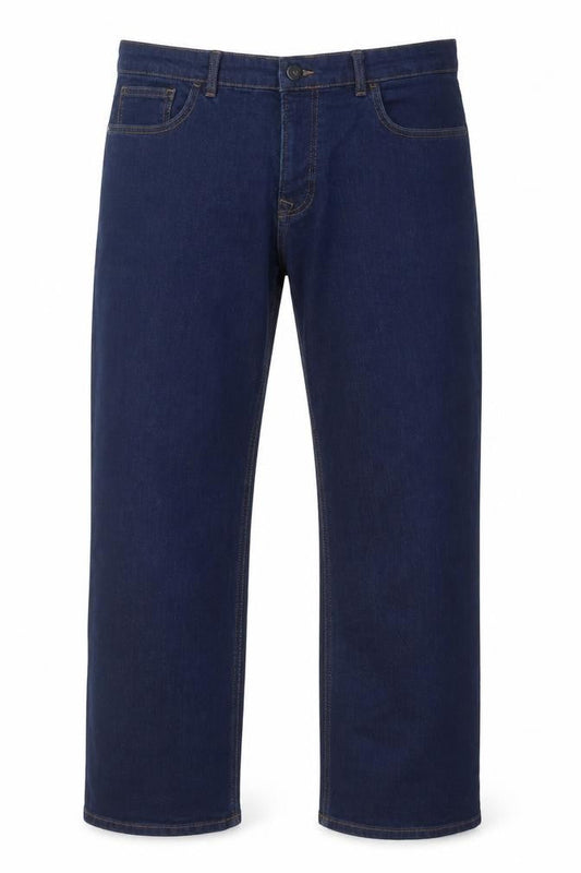 Mens UK Size 32 Short Everyday Regular Fit Straight Blue Jeans