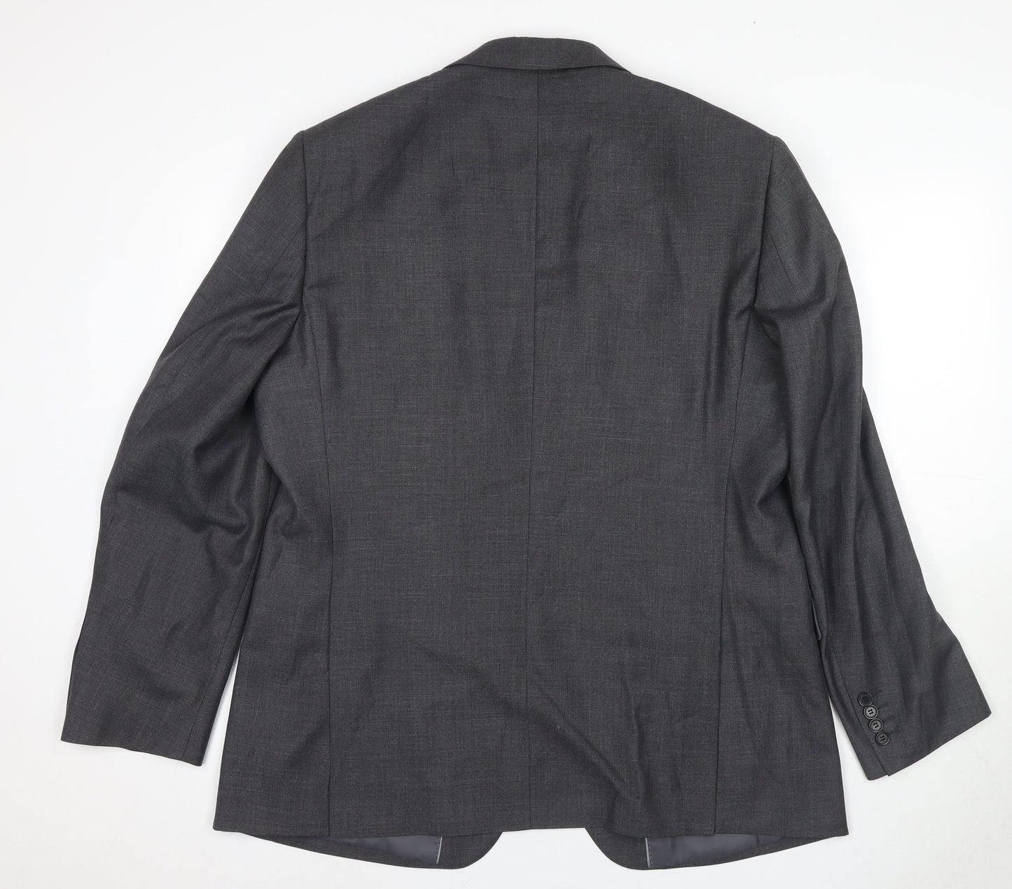 Mens UK Size 44 Dehavilland Regular Grey Suit Jacket
