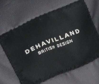 Mens UK Size 44 Dehavilland Regular Grey Suit Jacket