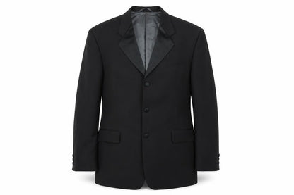 Mens UK Size 44 Fraser Regular Black Suit Tuxedo