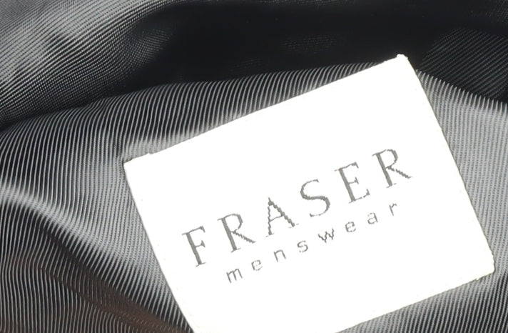 Mens UK Size 44 Fraser Regular Black Suit Tuxedo