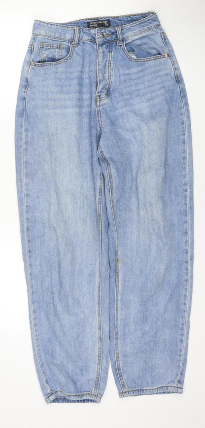 PrettyLittleThing Women's Blue Boyfriend Jeans Size 8
