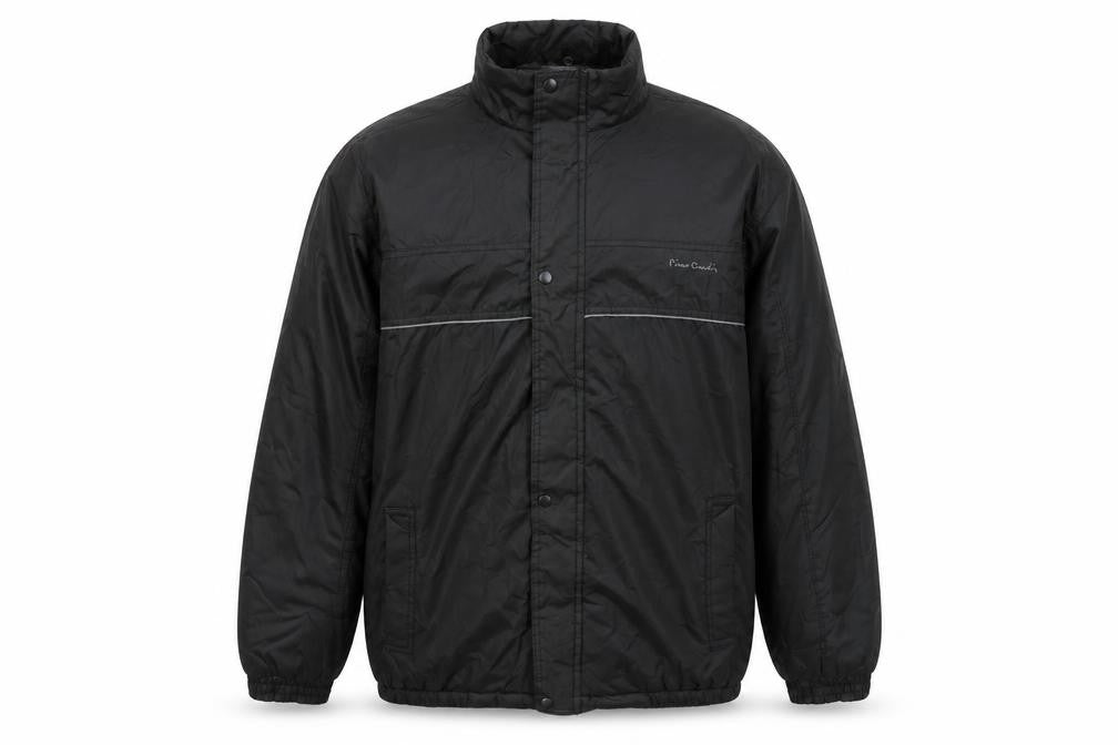 Mens UK Size 3XL Pierre Cardin Black Basic Jacket