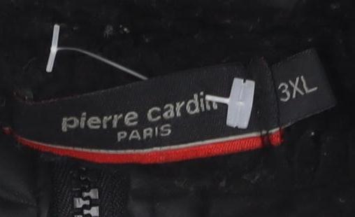 Mens UK Size 3XL Pierre Cardin Black Basic Jacket