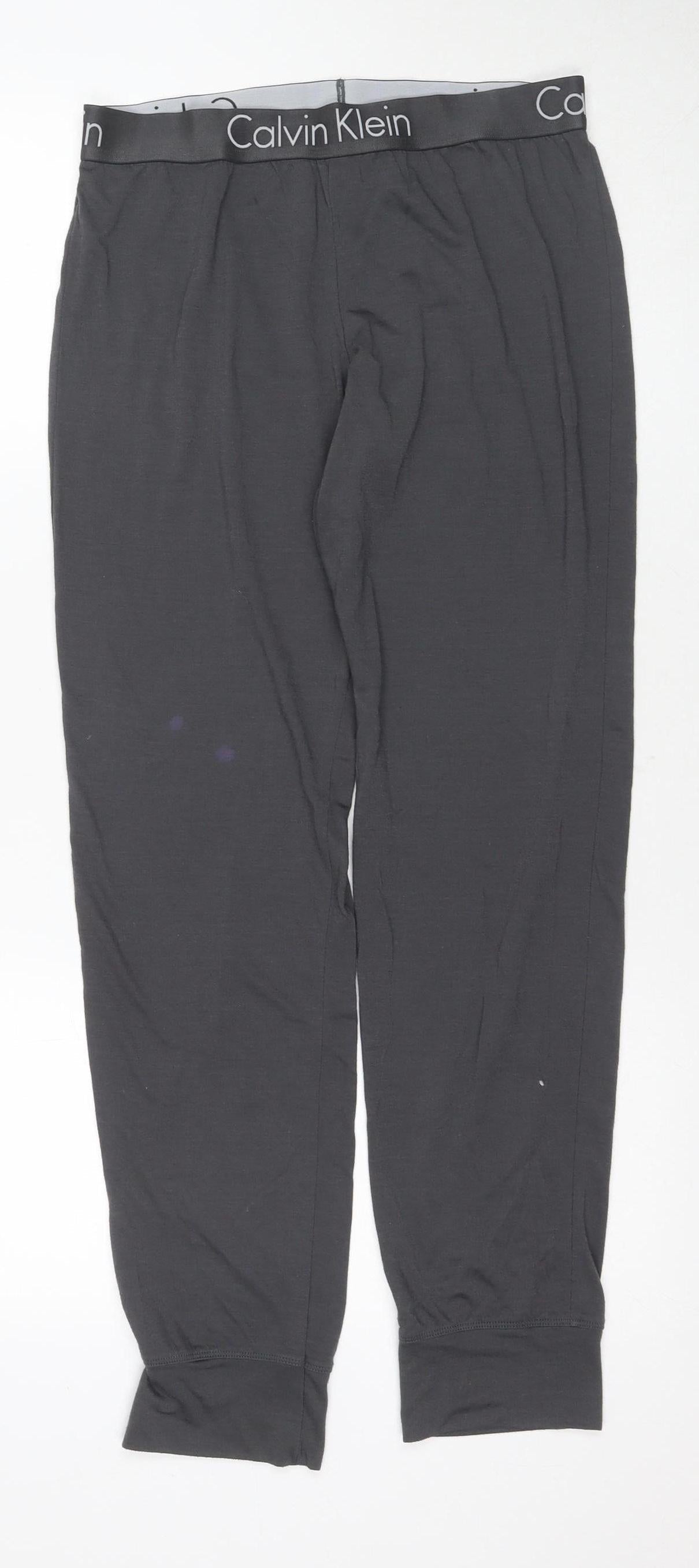 Calvin Klein Women's Black Lounge Pants, M, Stylish Comfort