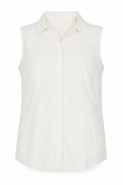 Womens UK Size L Merona Ivory Basic Blouse